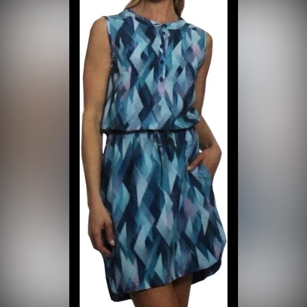 Gerry Women's Sleeveless Stretch Drawstring Waist Dress Diesel Select New Size M